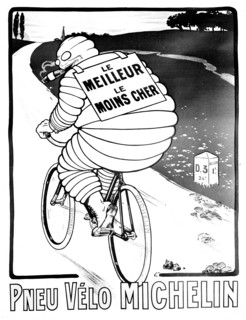 Advertisement for Michelin bike tires
