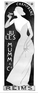 Advertisement for Mumm champagne