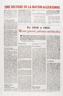 Newspaper 'El Moudjahid', January 29, 1961