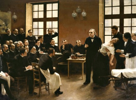 Brouillet, A Clinical Lesson by Docter Charcot at La Salpétrière