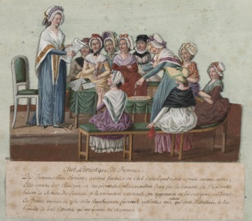Lesueur, Patriotic Women's Club during the French Revolution