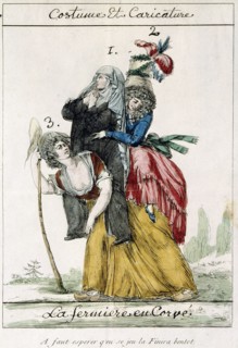 Farmer bearing the Two Estates on her back