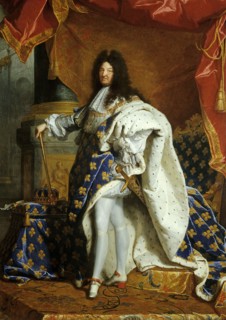 Rigaud, Portrait of Louis XIV in his coronation robe