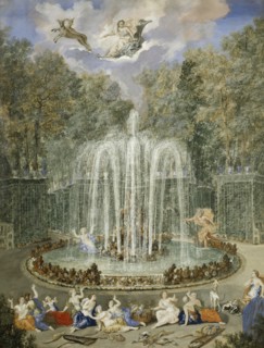 Cotelle the Younger, View of the Bosquet de l'Etoile or Arethuse being chased by Alpheus