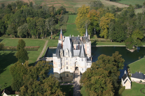 Chateau d'O, Normandie, France