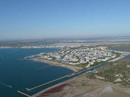 Marina south of Nimes, Gard