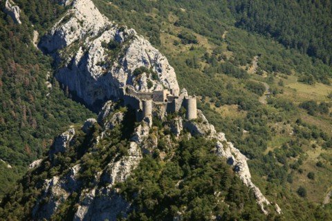 Cathar castle, south of France