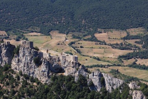 Cathar castle, south of France