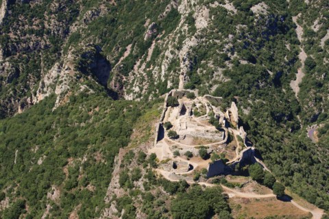 Cathar castle, south of France