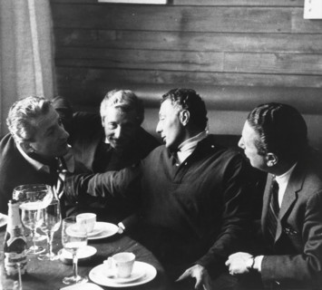Gianni Agnelli, Megève, 1963