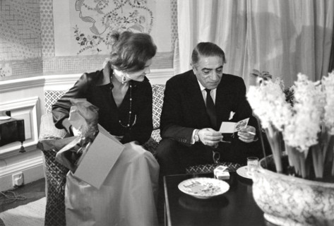 Jackie and Aristotle Onassis