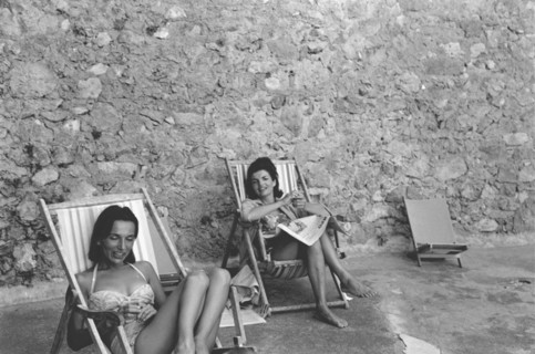 Jackie Kennedy et Lee Radziwill.