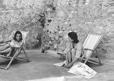 Jackie Kennedy et Lee Radziwill.