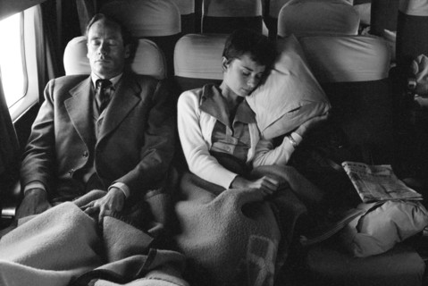 Audrey Hepburn with Mel Ferrer