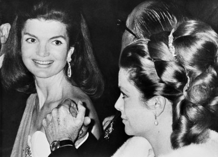Jackie Kennedy with Grace de Monaco
