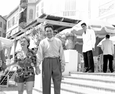 Edith Piaf with Jacques Pills