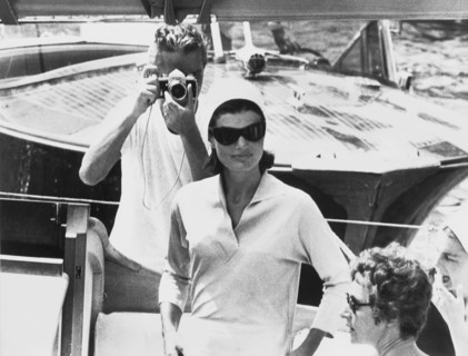 Jackie Kennedy et son photographe, 1962