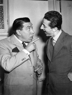 Fernandel et Benno Graziani, 1962