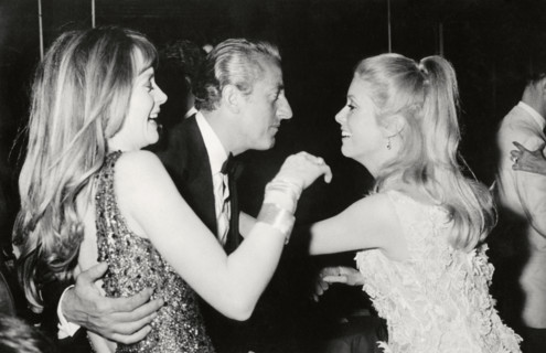 Françoise Dorléac et Catherine Deneuve, 1965