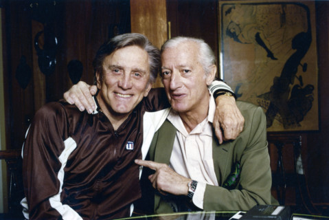 Kirk Douglas and Benno Graziani.
