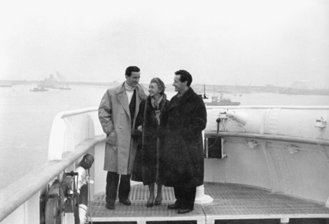 Benno Graziani, Madeleine Renaud and Jean-louis Barrault