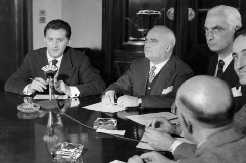 Presentation of the Venice Literary Prize, 1953
