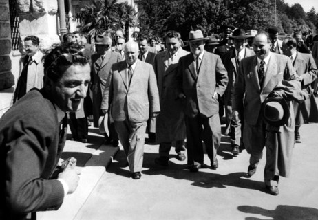 Visite officielle en Yougoslavie, 1955