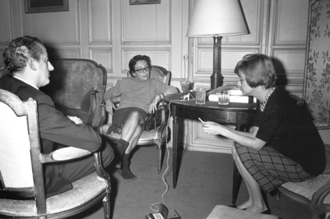 Marguerite Duras, Françoise Sagan, 1965