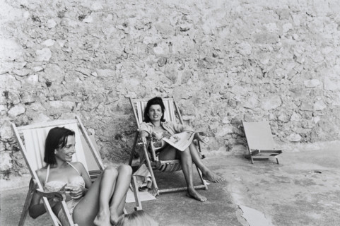 Jackie Kennedy et Lee Radziwill.