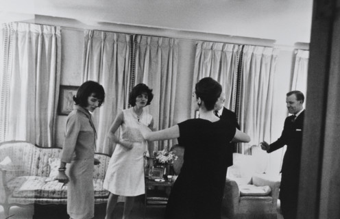 Lee Radziwill and Jackie Kennedy, 1962