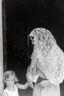 Jackie Kennedy et sa fille Caroline