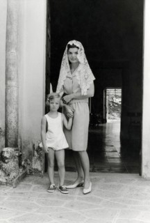 Jackie Kennedy et sa fille Caroline