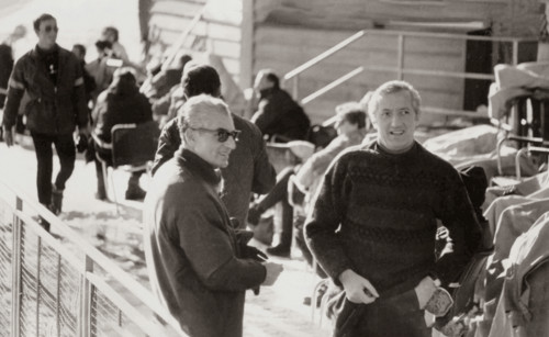 Mohammad Reza Pahlavi à Saint-Moritz, 1957