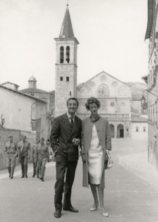 Marella Agnelli et Benno Graziani, 1958