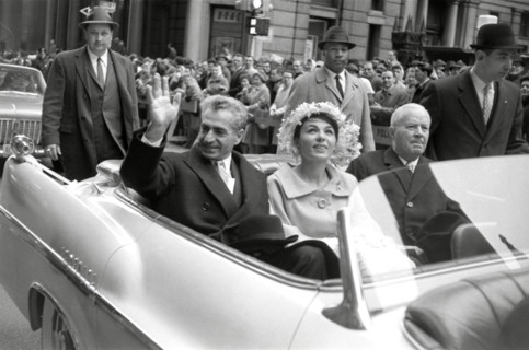 The Shah of Iran and Farah Pahlavi, 1962