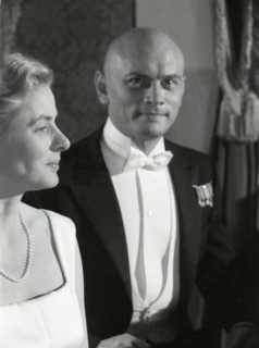 Ingrid Bergman et Yul Brynner, 1956