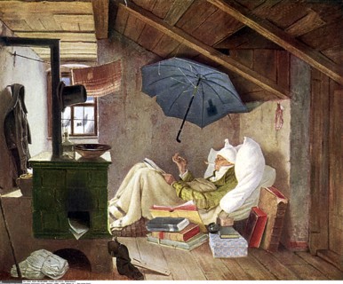 Spitzweg, Le pauvre poète