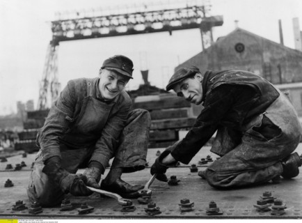 Dock en Allemagne, 1951