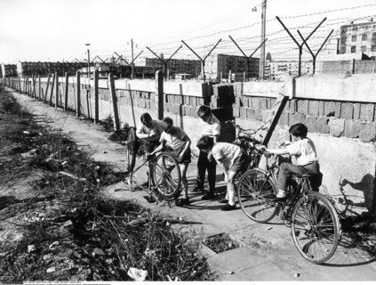Mur de Berlin, en 1962