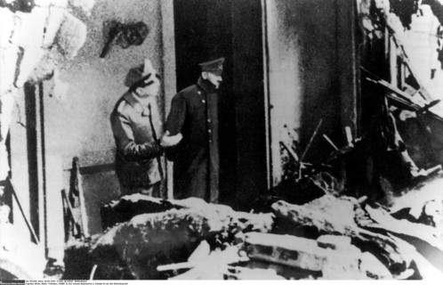 Hitler, dernière photo connue, 30 avril 1945