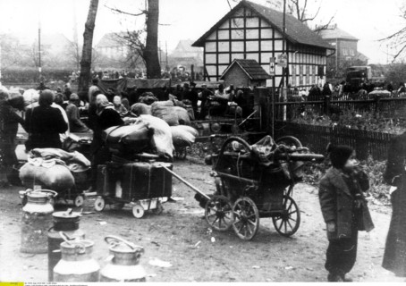 Réfugiés en provenance des territoires de l'Est, 1945