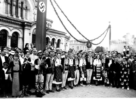 Premier relai de la torche olympique à Berlin, 1936