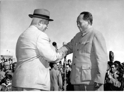 Khrouchtchev et Mao Tse-Toung