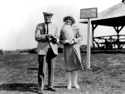 John D.Rockefeller avec Marion Talley, 1929