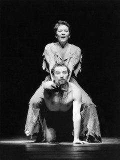 Maurice Béjart et Maria Casares, 1970