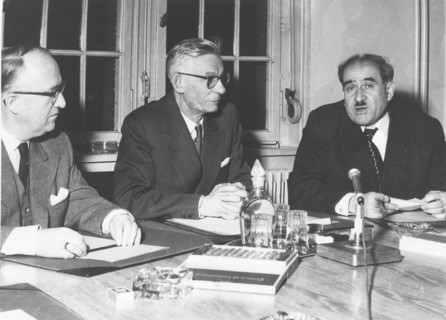 Première conférence des instances européennes, 14 janvier 1958