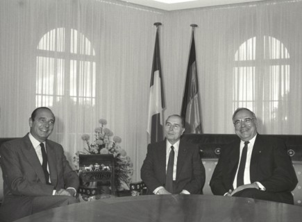Karlsruhe - 50. DeutschFranzösische Konsultationen 1987 in Karlsruhe