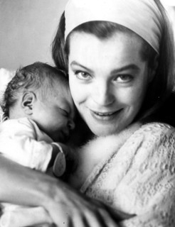 Romy Schneider et son fils David