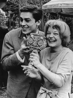 Romy Schneider et Alain Delon