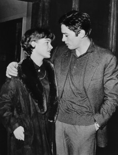 Romy Schneider et Alain Delon